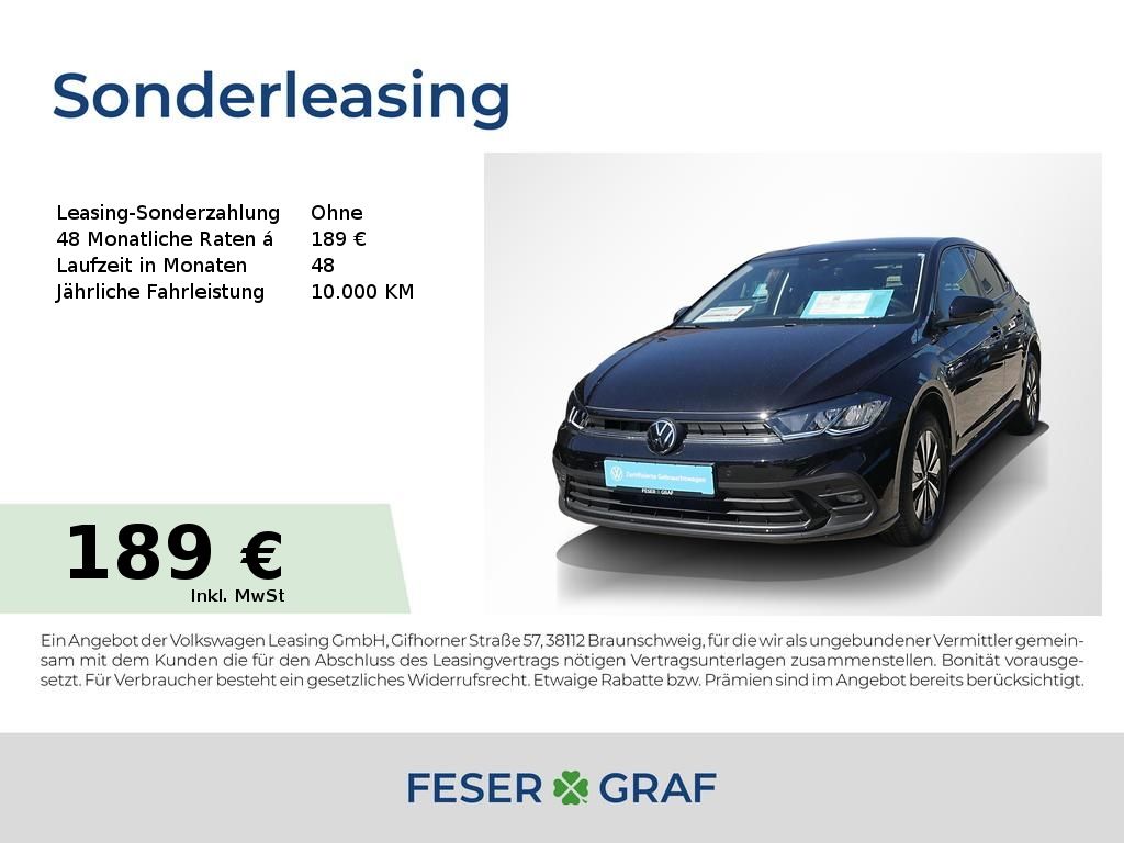Polo 1.0 TSI Goal ACC Alu 15" Navi PDC Sitzh.