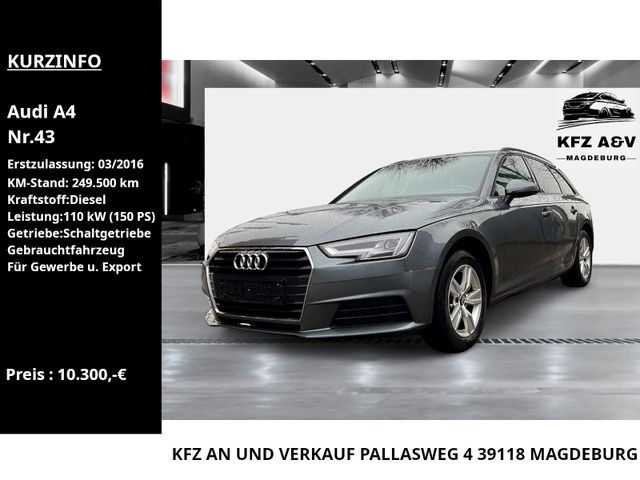 Audi A4 2.0 TDI Avant