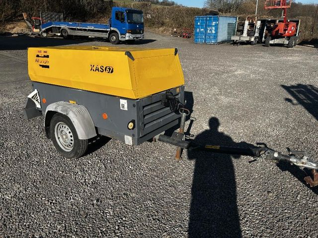 Atlas Copco XAS 57 DD, Kompressor, Baukompressor