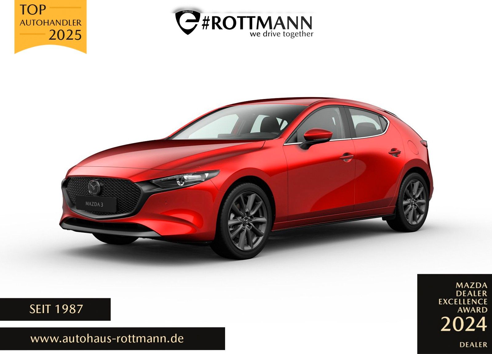Mazda 3 2.0 e-SKYACTIV X 186ps CENTRE-Line