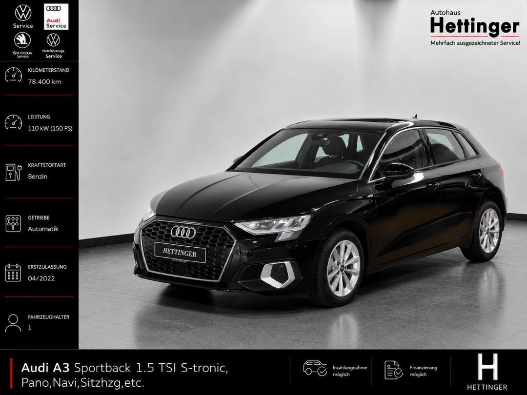 Audi A3 Sportback 1.5 TSI S-tronic, Pano,Navi,Sitzhzg