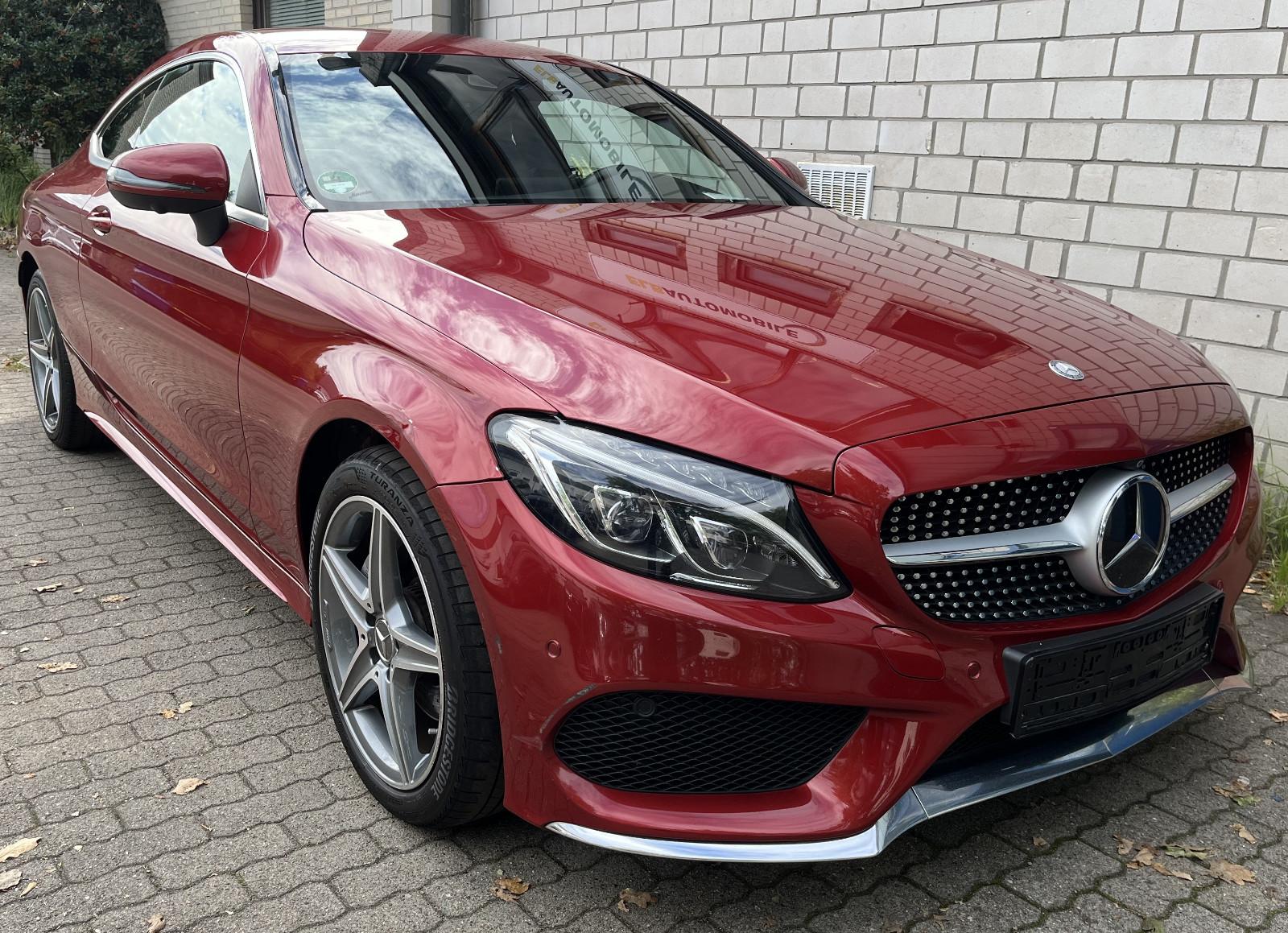Mercedes-Benz C 180 Coupe AMG-Line DisT/360/MultiBeam/TotW/Spu