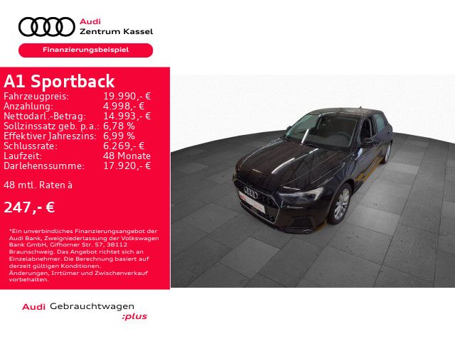 Audi A1 Sportback 25 TFSI advanced LED DAB