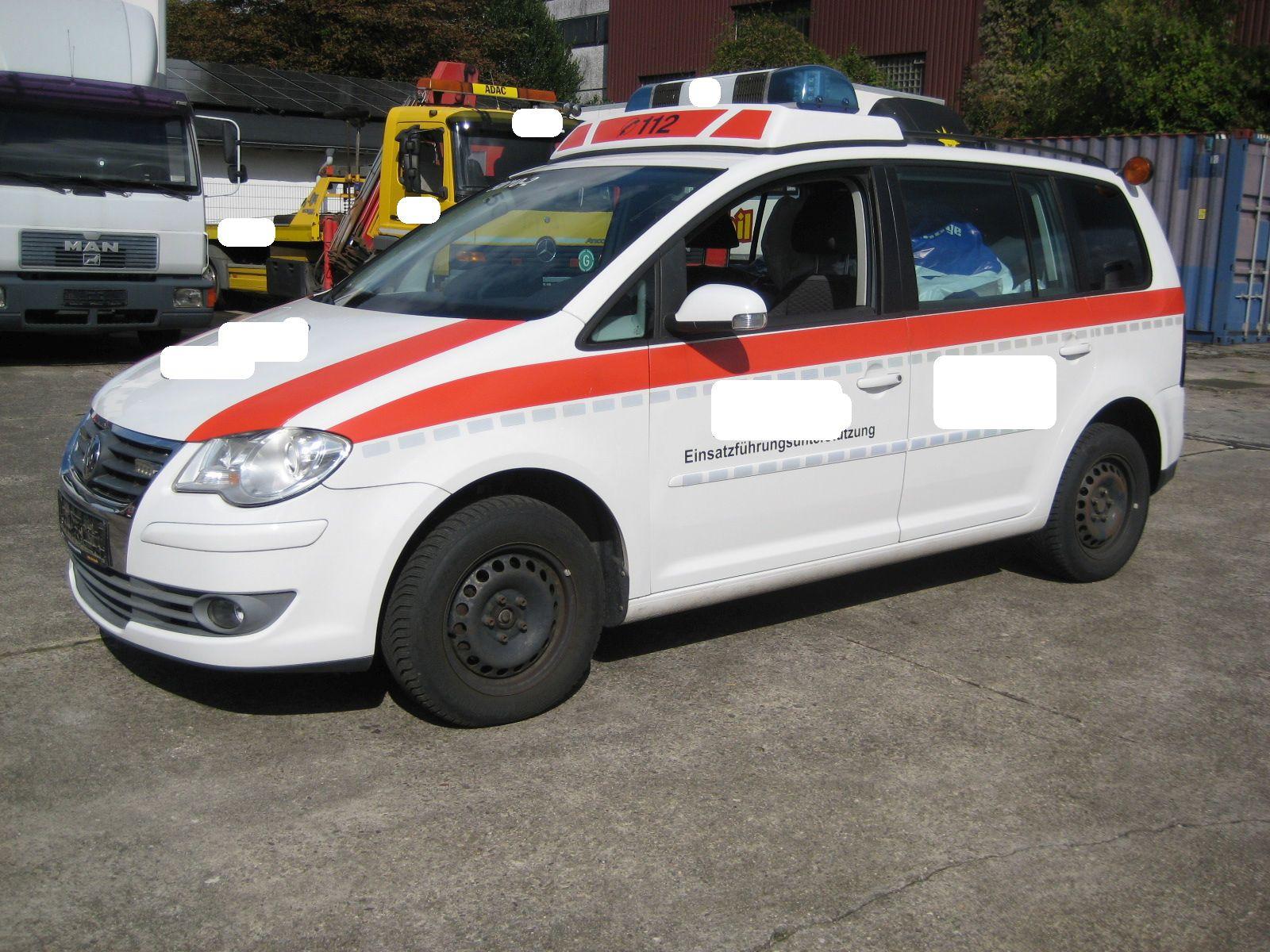 Volkswagen Touran 2,0 TDI Einsatzfahrzeug Strobel *TÜV NEU*