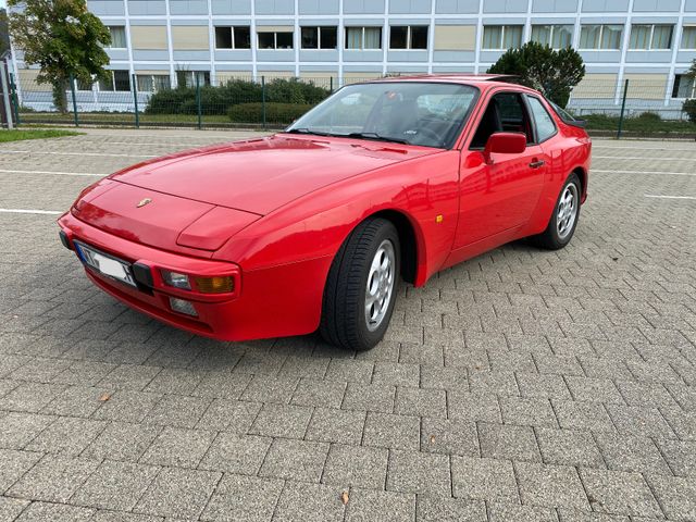 Porsche 944 II Targa, EZ 88, indisch-rot, H-Zulassung