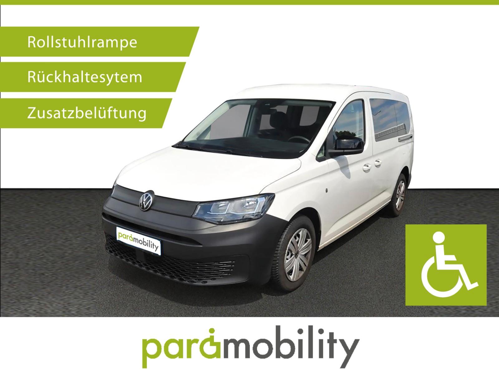 Volkswagen Caddy Maxi TDI Rollstuhlrampe FutureSafe Kamera