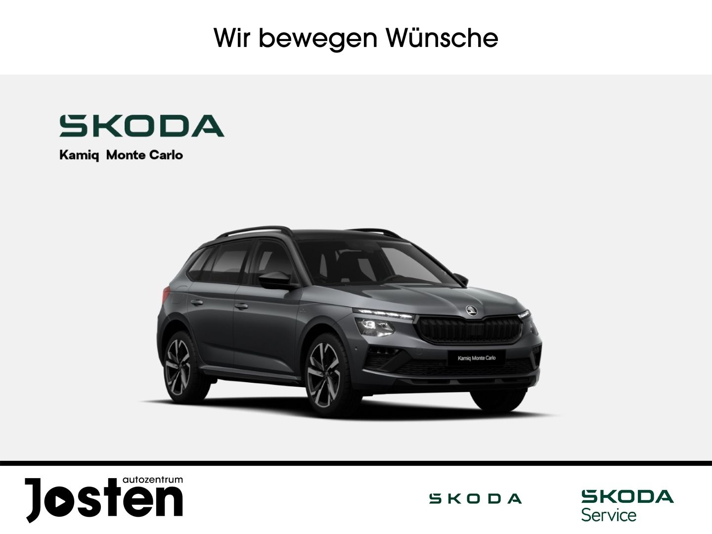 Skoda Kamiq Monte Carlo 1.0TSI AHK FahrAss+ Komfort+ W