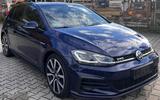 Volkswagen Golf 2.0 TDI DSG GTD/NAV/ACC/SHZ/VIRTUAL/LED/SHZ - mit Diesel-Antrieb: Blau, Verkehrszeichenerkennung