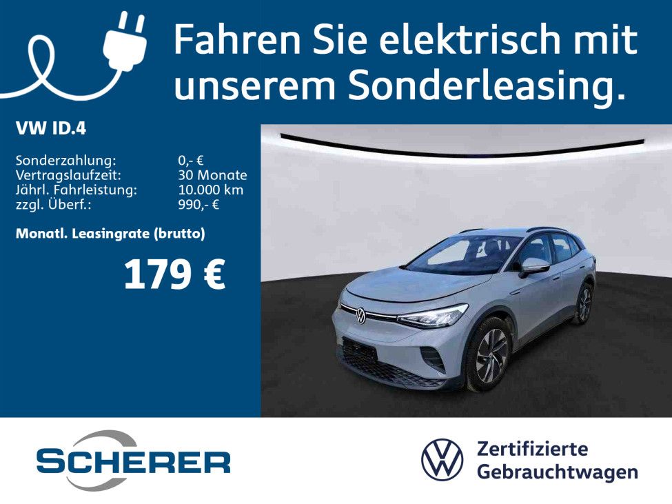 Volkswagen ID.4 Pure 55kW/h ACC NAVI RFK SHZ WÄPU GJR