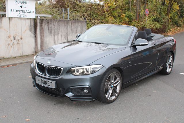 BMW 218 i M-Paket Cabrio Alcantara Navi 1 Hand