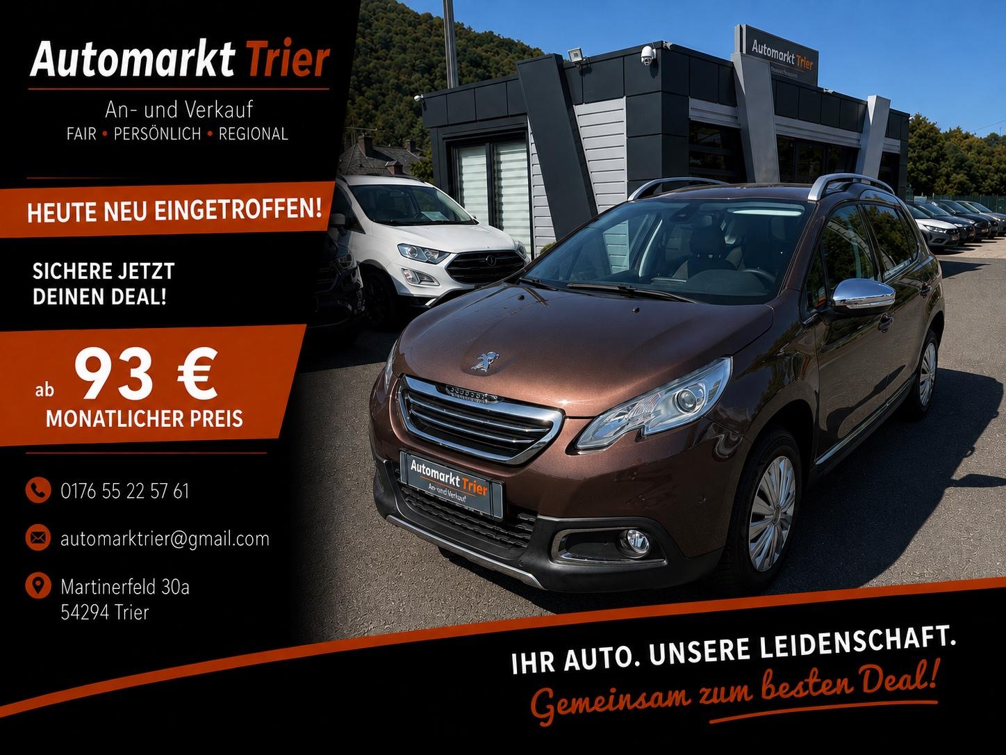 Peugeot 2008 Allure! TÜV NEU! Bordcomputer! Wenig KM!