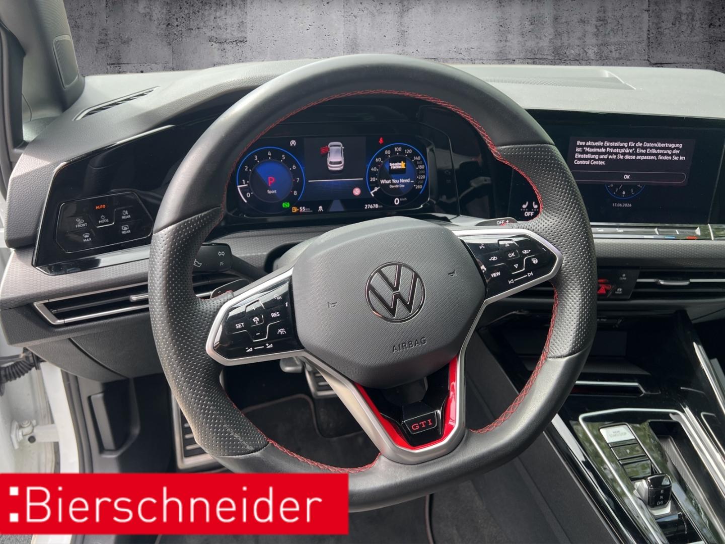 Volkswagen Golf GTI 8 2.0 TSI DSG 19 ESTORIL ACC NAVI SHZ, миниатюра 6