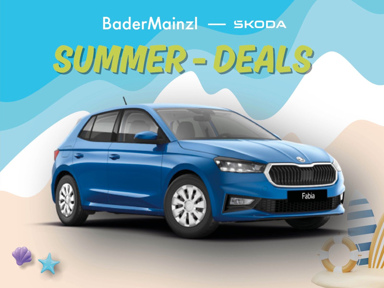 Skoda Fabia Essence "Summer-Deals" AKTION BaderMainzl!