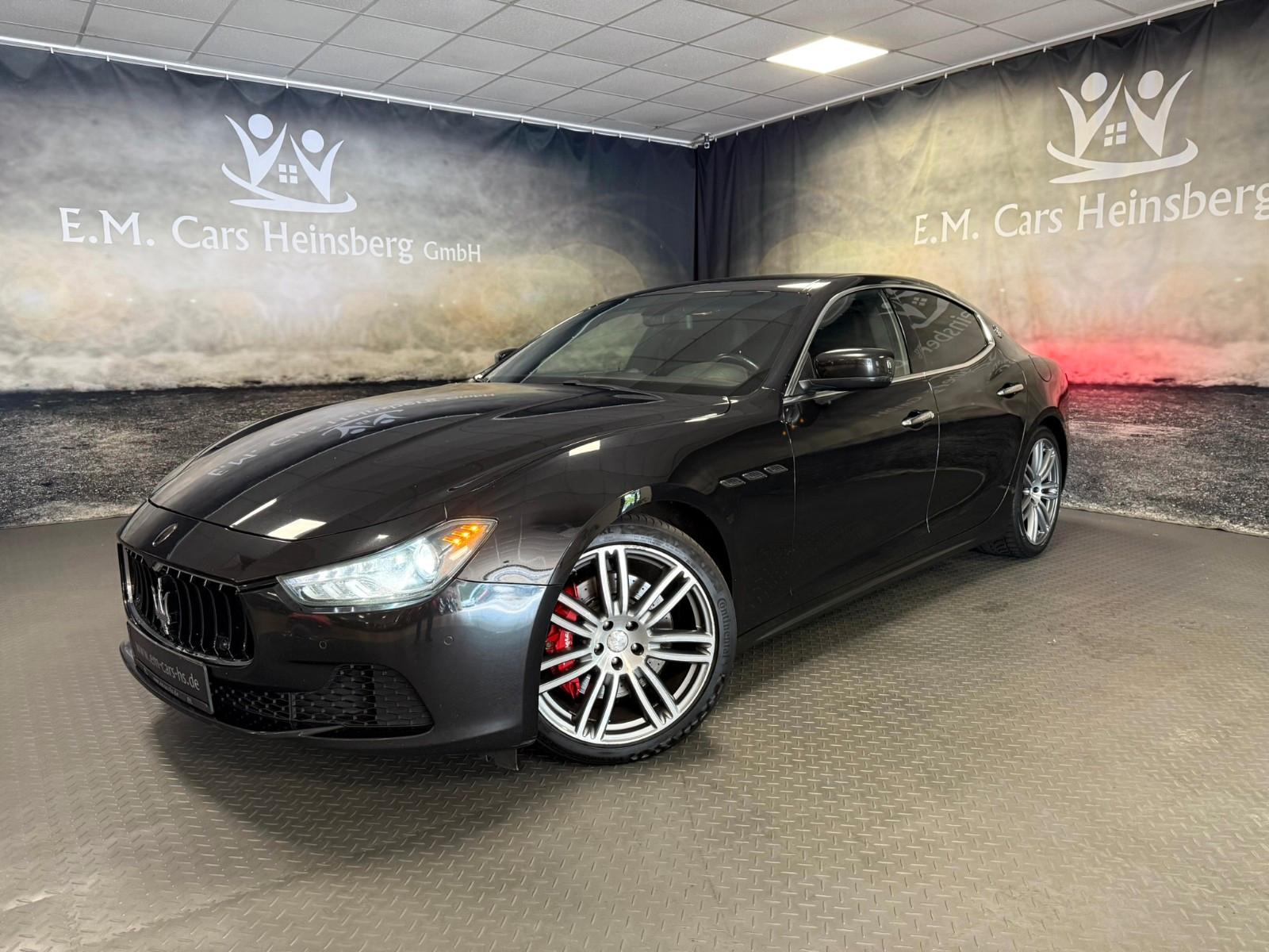 Maserati Ghibli 3.0 V6 Bi-Xenon Vollleder DAB Keyless