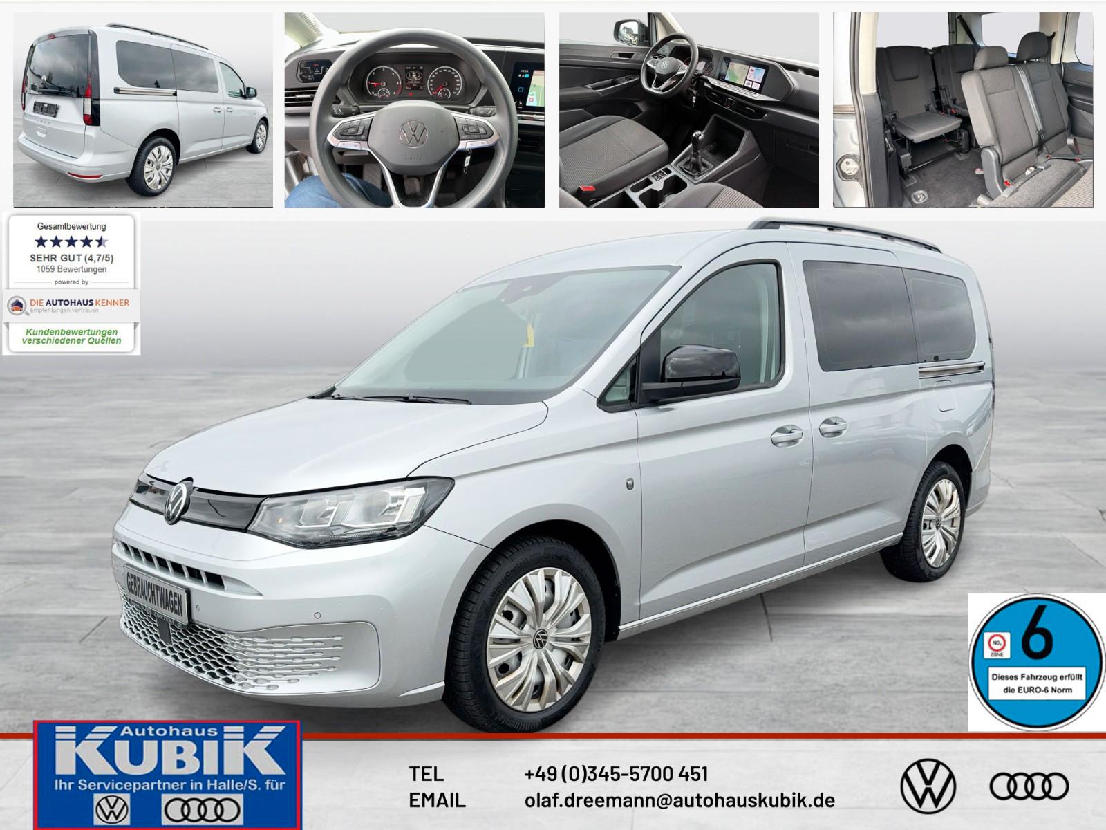 Volkswagen Caddy Maxi Life 2,0 TDI (7 Si.)+Discover Media+