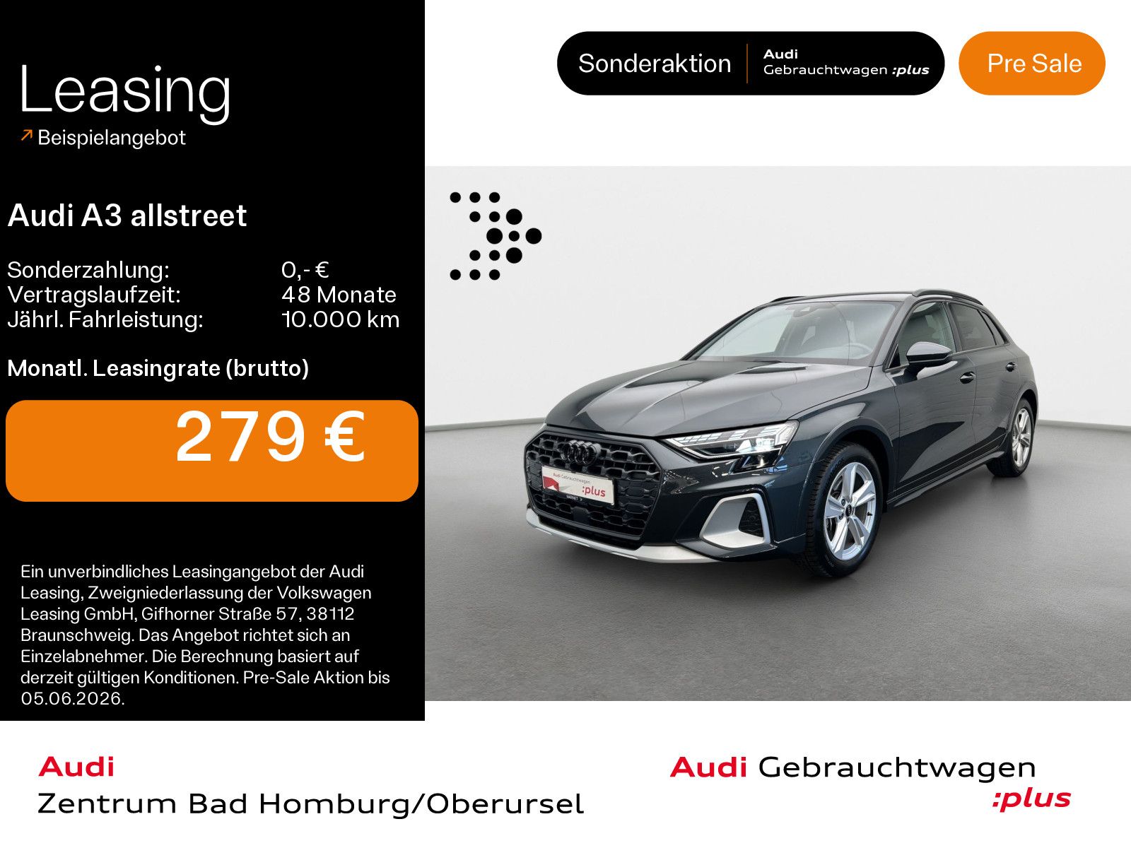 Audi A3 allstreet 35 TFSI*Navi*LED*Alu*AHK*Virtual*Ka