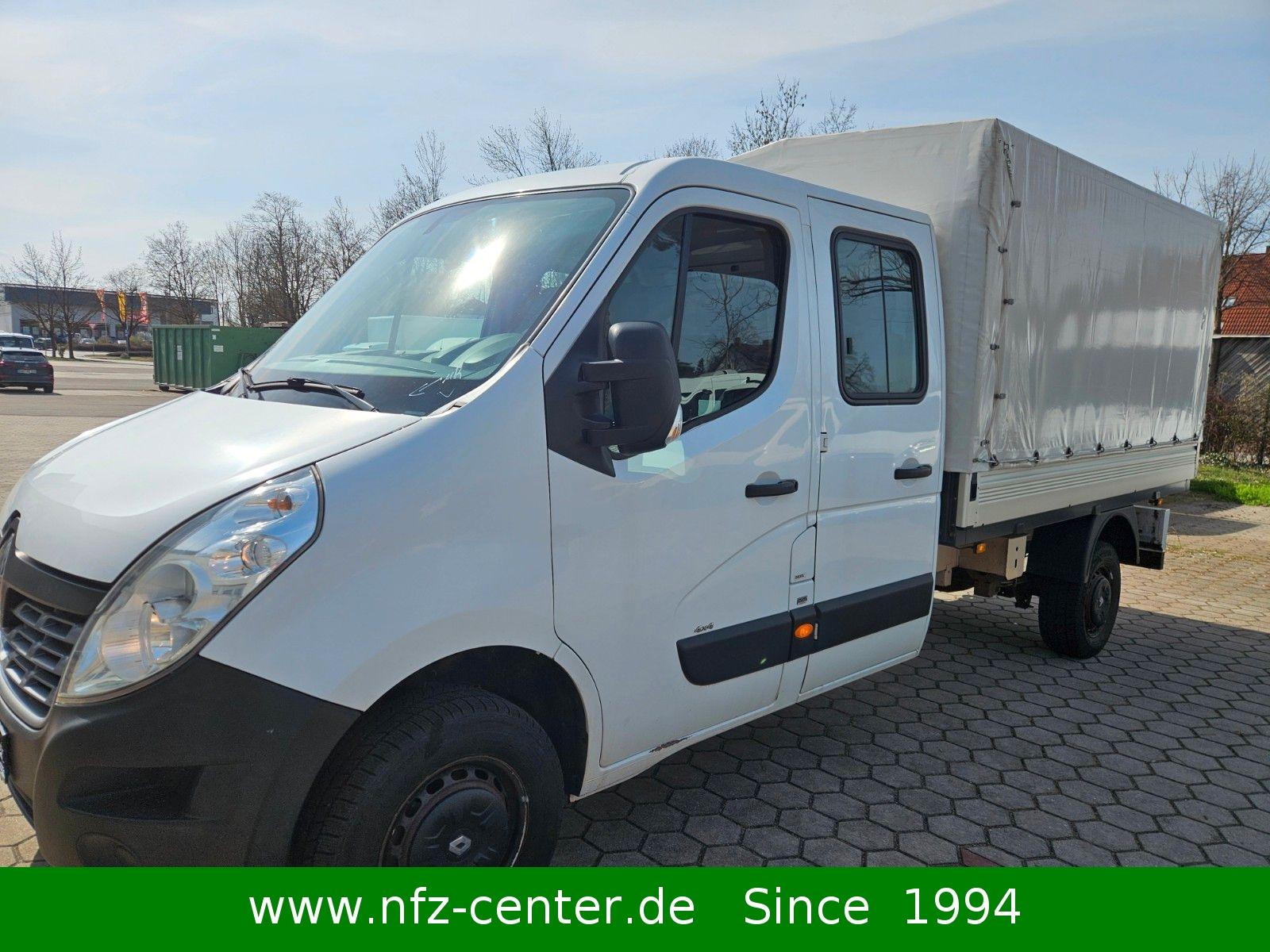 Renault MASTER 2,3D 4X4 ALLRAD DOKA PRITSCHE/PLANE/AHK