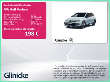 Volkswagen Golf VIII Variant 2.0 TDI GOAL Pano IQ.Light
