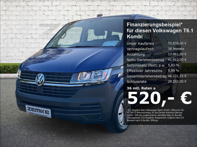 Volkswagen T6.1 Kombi 2,0 TDI SCR KR Doppel-Klima