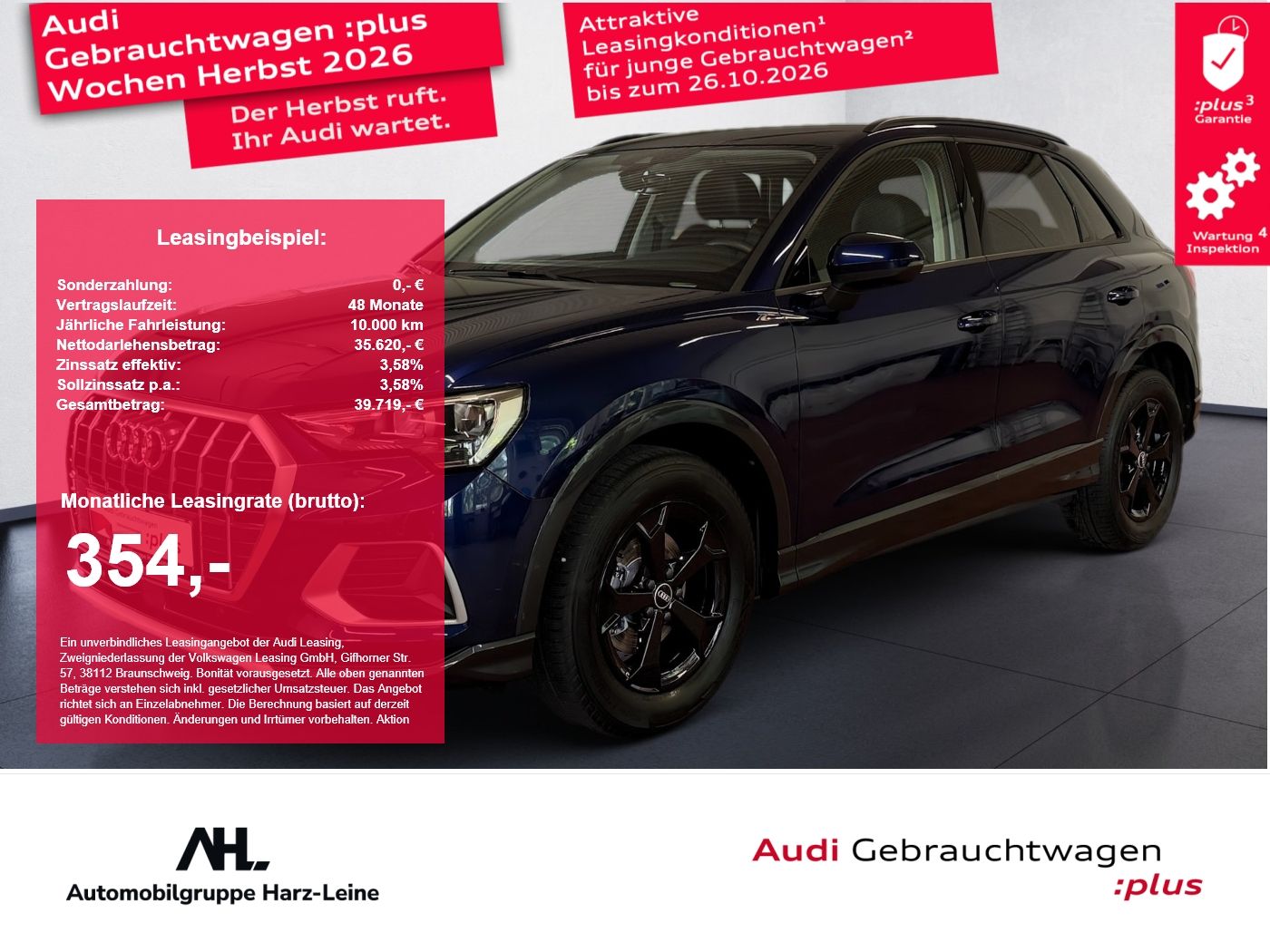 Audi Q3 35 TDI advanced S-tronic AHK Navi ACC Sitzhzg