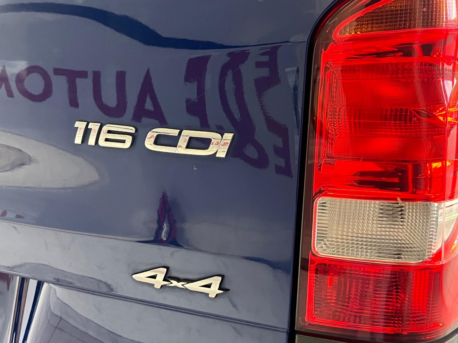 Mercedes-Benz Vito Kasten 116 CDI/BT 4x4 Extralang Automatik