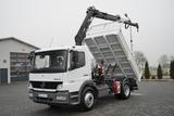 Mercedes-Benz ATEGO 1218 / 4x2 / WYWROTKA + HDS HIAB 0088 BS-3 - Mercedes-Benz Hiab