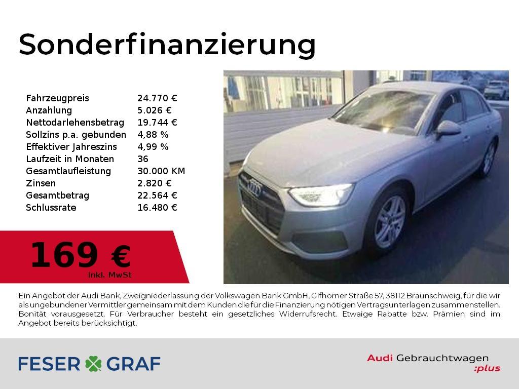 Audi A4 Limousine 35TFSI LED+/Kamera/SHZ/Navi+/VC+/GR