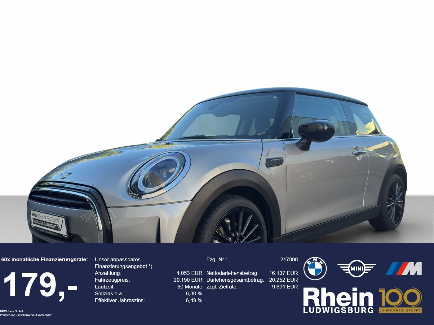 MINI Cooper 3-Türer Special Edition LED.AppleCar.DA