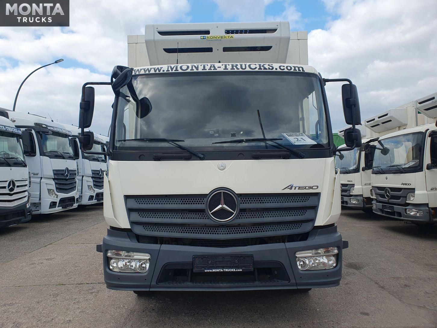 Mercedes-Benz Atego 818L, Kühlkoffer, Euro5, Klima,LBW Tüv
