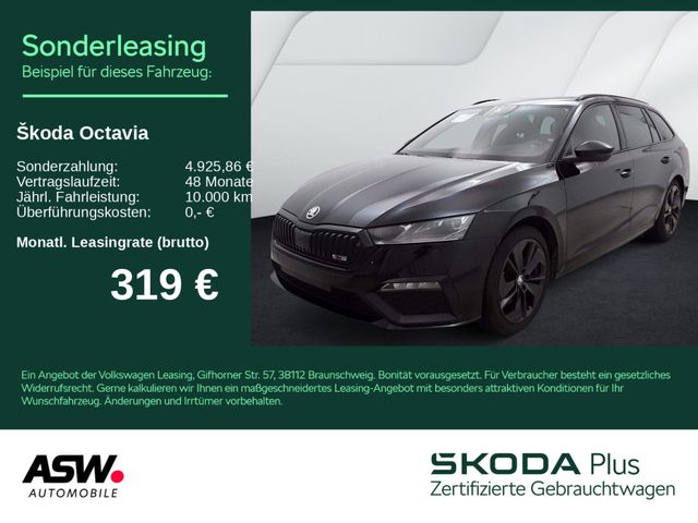 Skoda Octavia RS Combi 2.0 TDI DSG LED NAVI PANO AHK