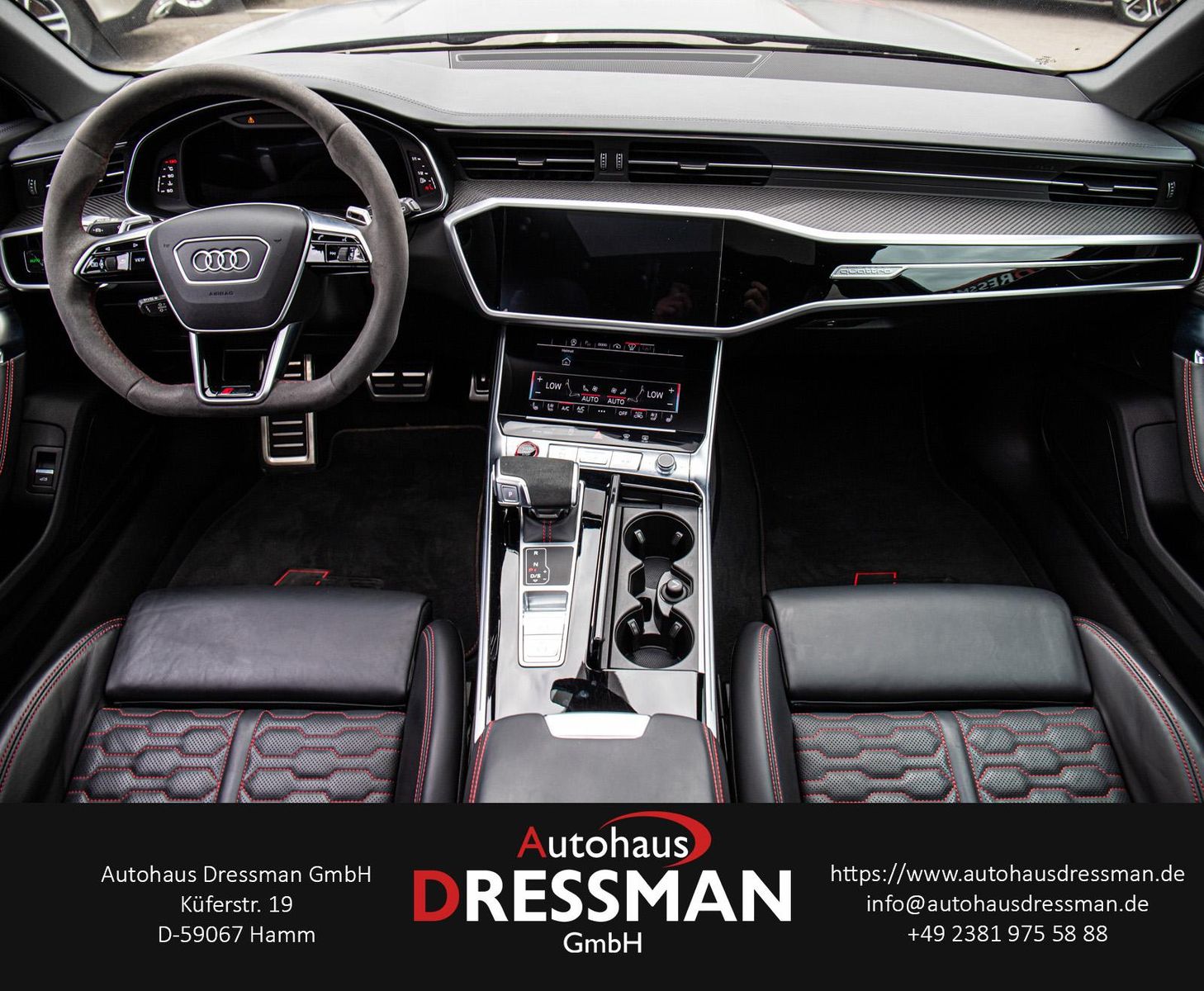 Audi RS6 MATRIX PANO KERAMIK ACC B&O HuD 360° CARBON foto 14