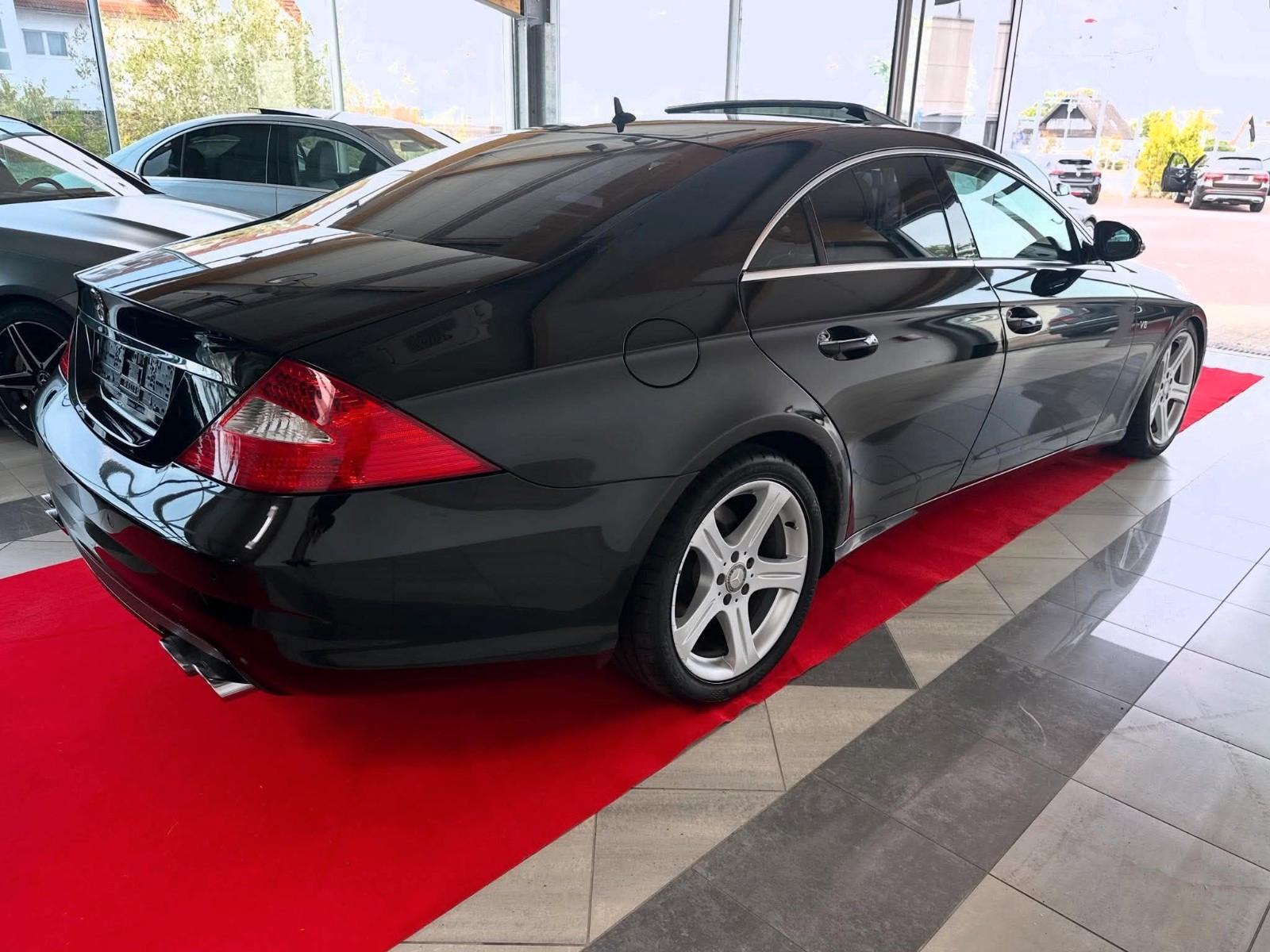 Mercedes CLS 500 5.5 V8 387 ch – Pack AMG – Toit ouvrant – Entretien Mercedes – 125 000 km