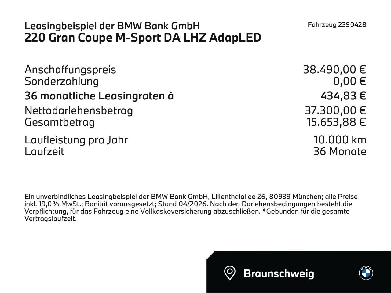 BMW 220 - Bild 2