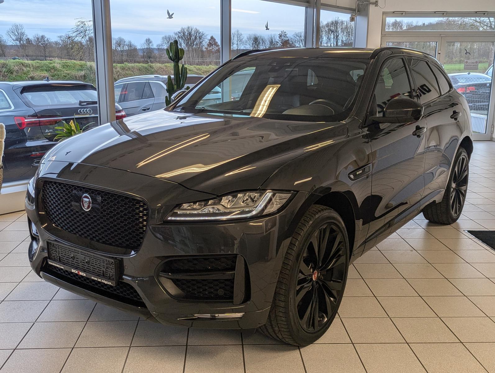 Jaguar F-PACE R-Sport AWD Black LED+ PanoACC 22"