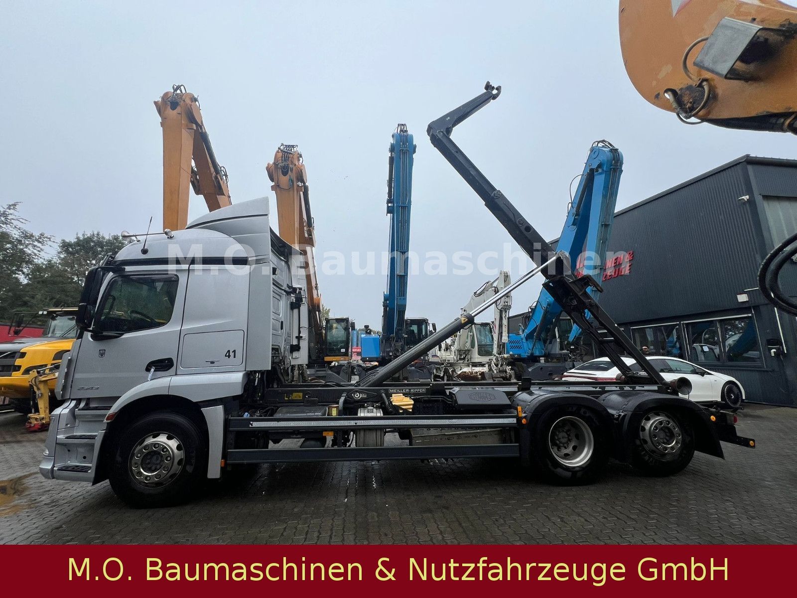 Fahrzeugabbildung Mercedes-Benz Actros 2543 / AC Meiller / ZSA / Euro 6