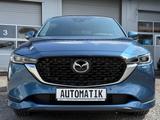 Mazda CX-5 2.2Takumi AWD*AppCo*SHZ*LED*AHK*TWA*wenigKm - mit Diesel-Antrieb: Blau, Vollleder