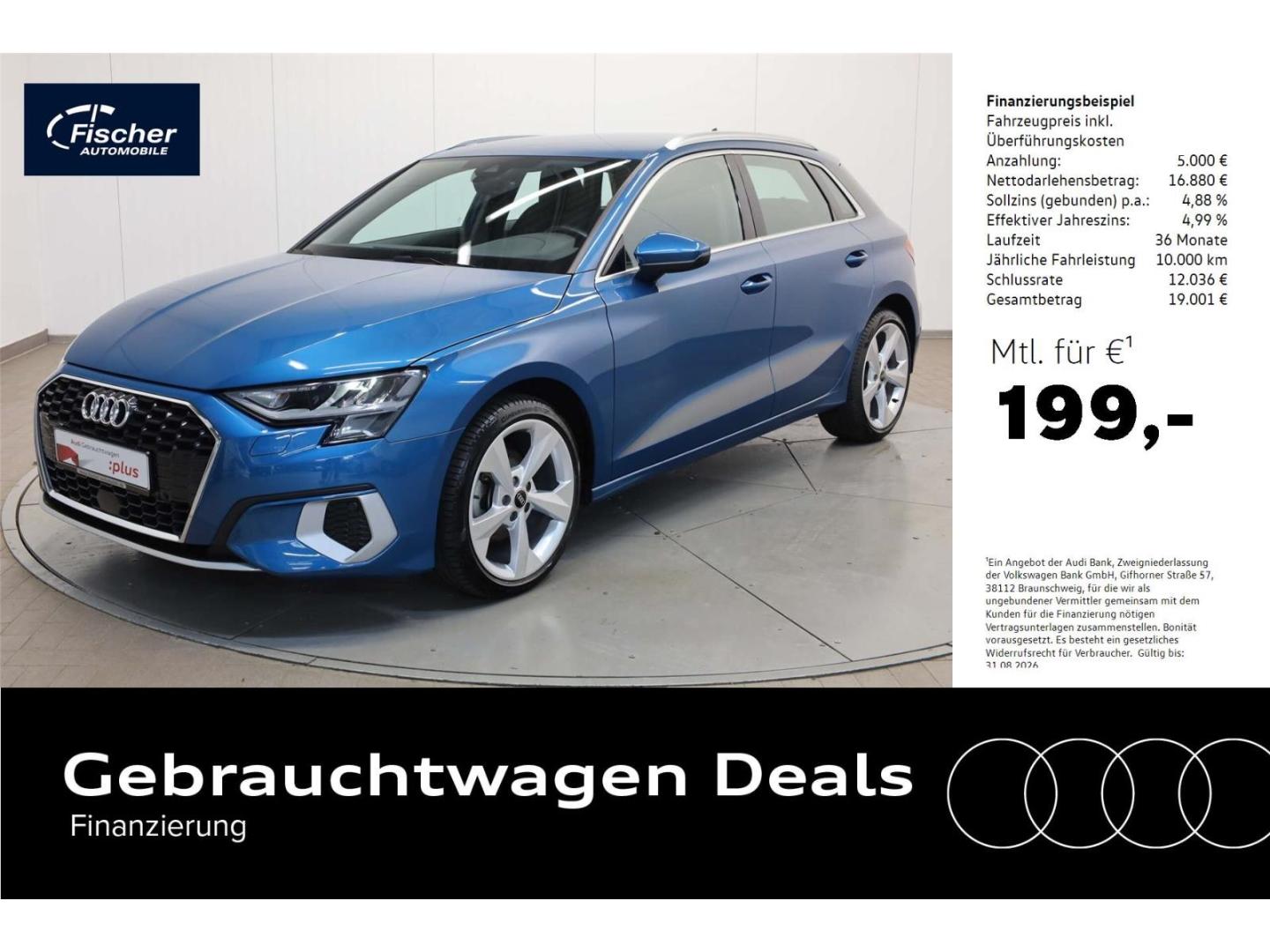 Audi A3 Sportback 30 TFSI Advanced