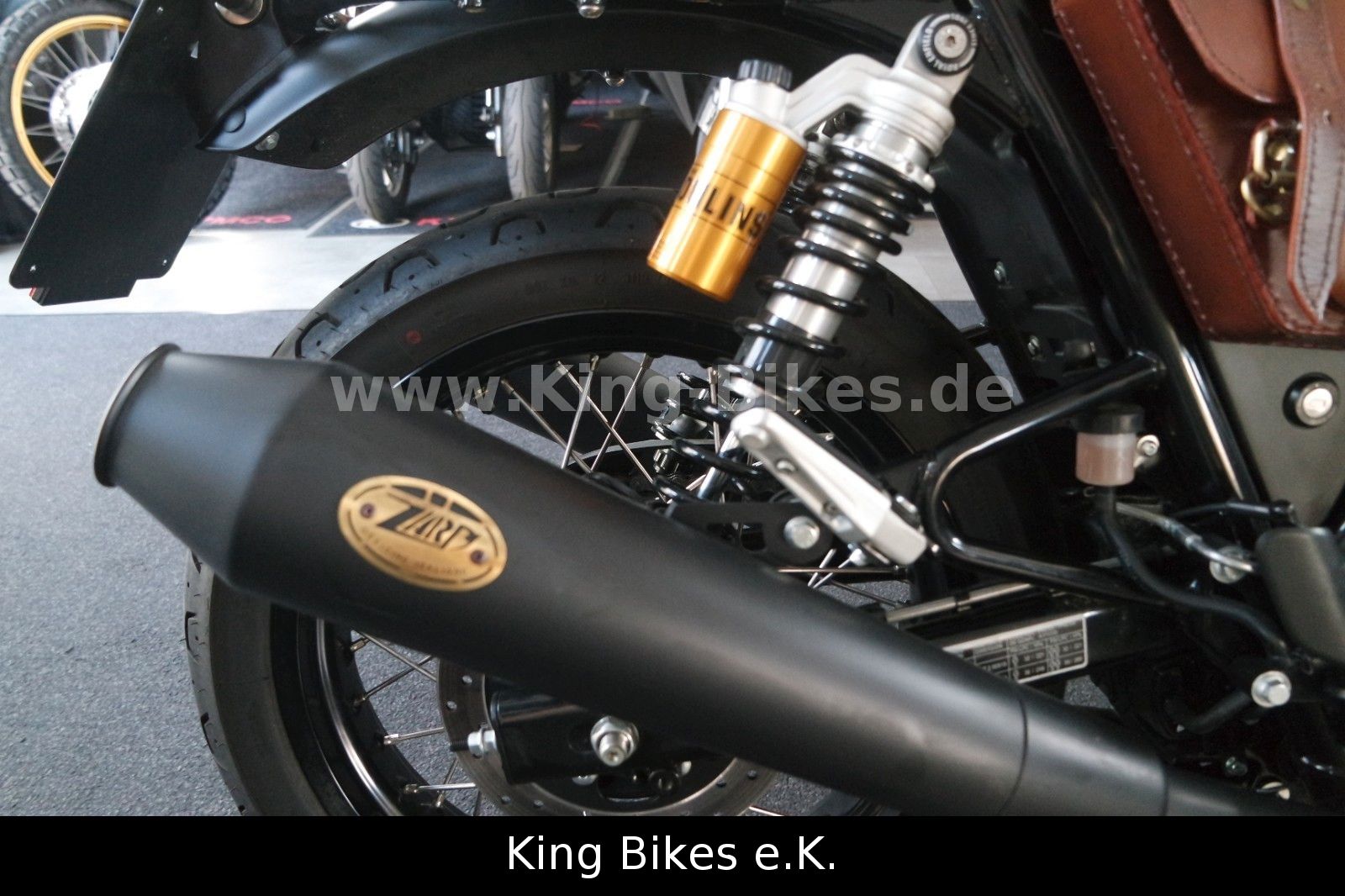 Fahrzeugabbildung Royal Enfield Interceptor 650 - Öhlins - Zard Auspuff - TOP -