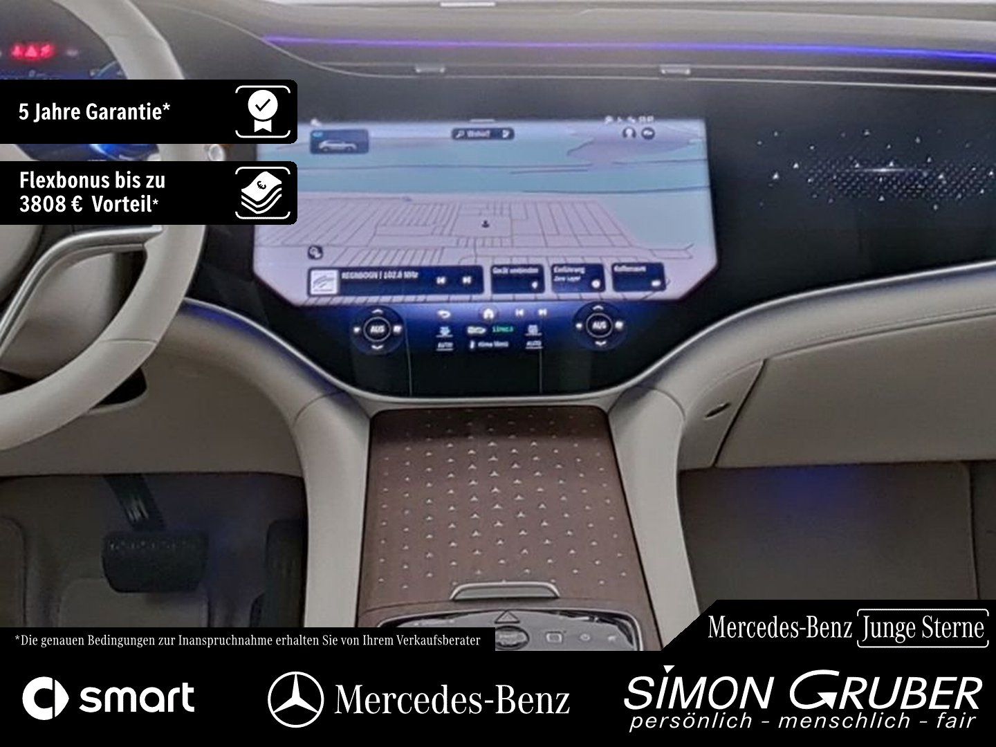 Fahrzeugabbildung Mercedes-Benz EQS 580 4M SUV AMG Line Business Class AHK