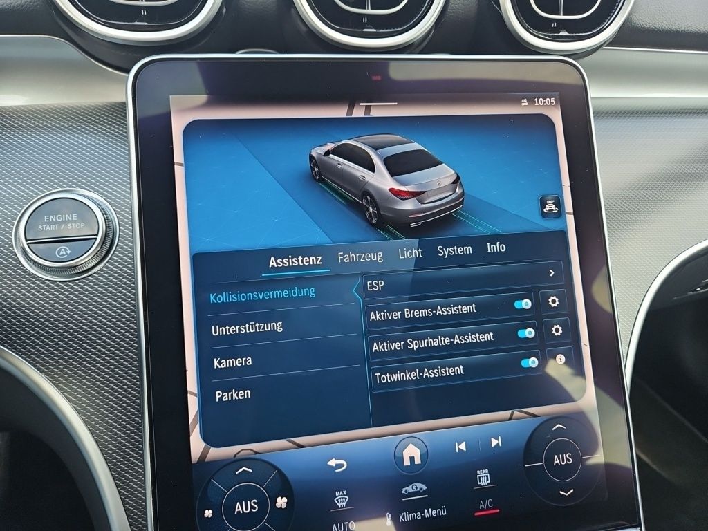 Fahrzeugabbildung Mercedes-Benz C 200 Avantg. Totwi. LED 360° Navi SHZ Ambie.