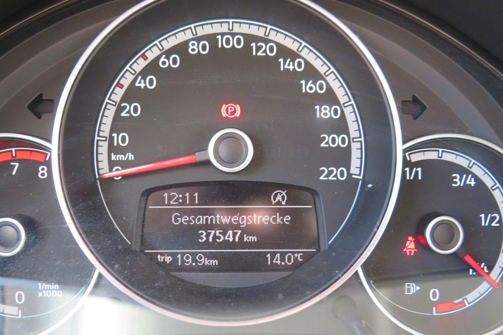 Fahrzeugabbildung Volkswagen up! GRA KLIMA PDC NOTBREMS APP-CONNECT 1.HD