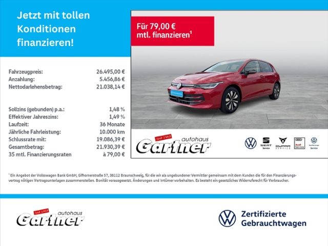 Golf VIII LIFE GOAL 1.5 TSI REAR VIEW NAVI AHK L