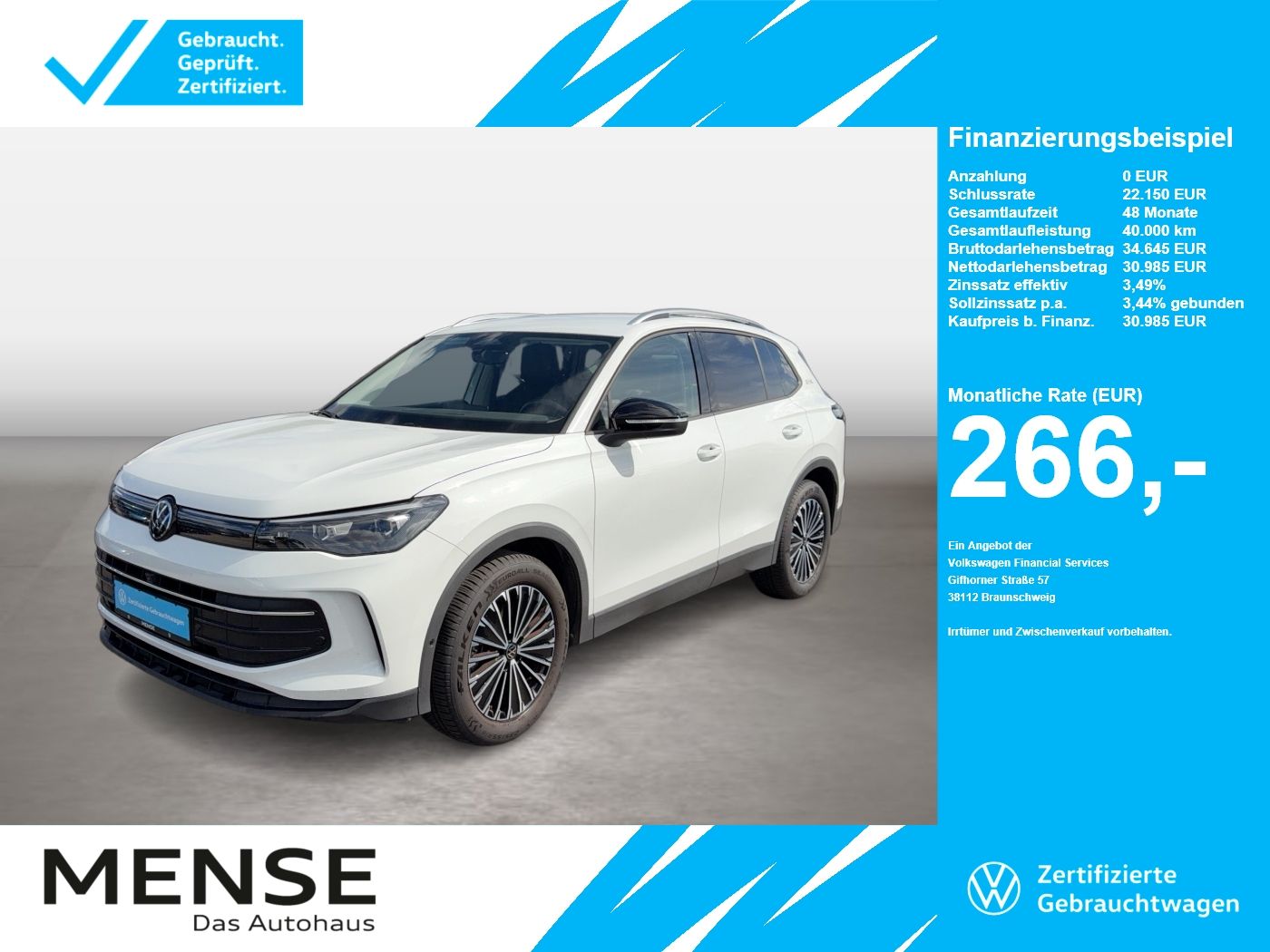 Volkswagen Tiguan 1.5 eTSI DSG Goal Life CarPlay AHK ACC LM foto 1
