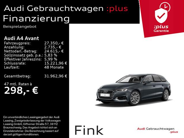 Audi A4 Avant Advanced 40 TFSI quattro Kamera LED AHK