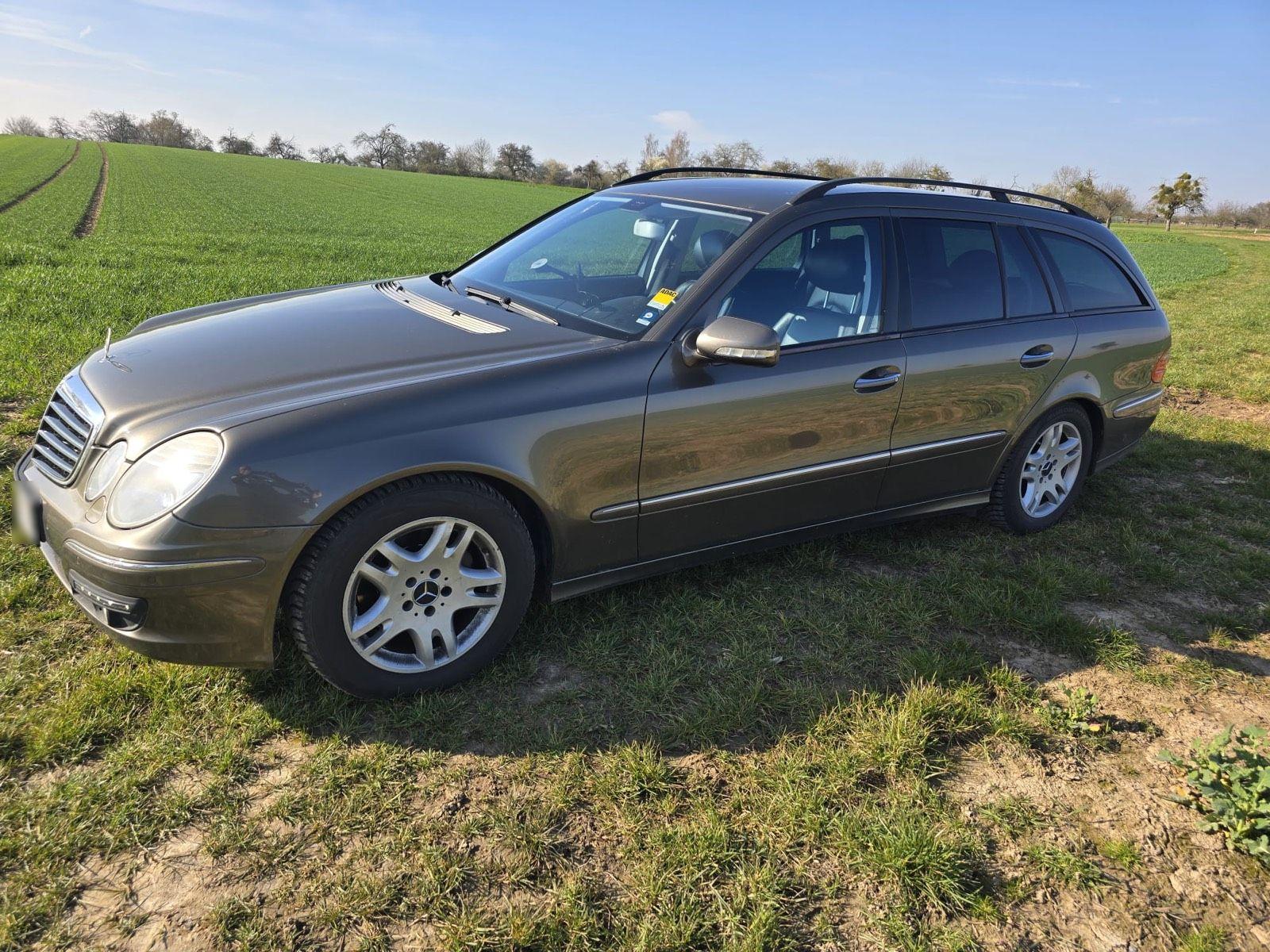 Mercedes-Benz E320 2011 — rear view