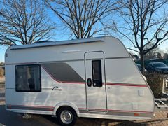 BUERSTNER Premio Plus 410TS-Hubbett-Dachklima-Mover-Markis