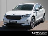 Skoda Enyaq 60 Loft AHK, Navi, Transportpaket - weiße Skoda Enyaq