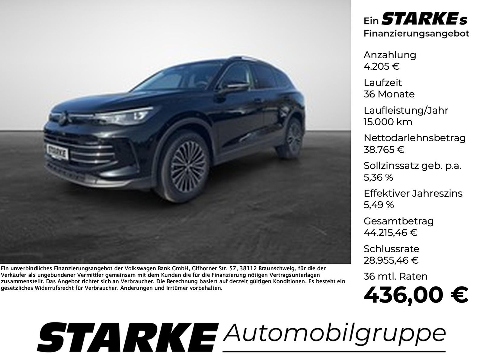 Volkswagen Tiguan 2.0 TDI DSG Elegance  AHK Navi LED Kamera