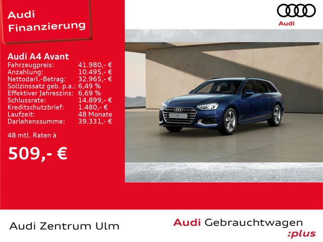 Audi A4 Avant advanced 35 TDI S tronic AHK NAV+ R-KAM