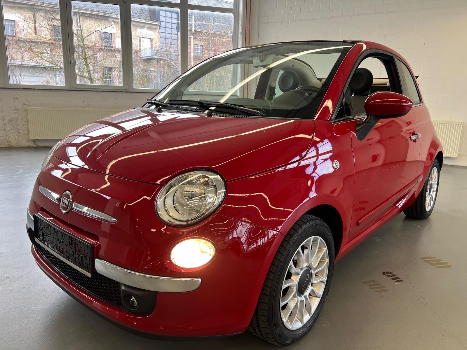 Fiat 500C CABRIO+1. Hand+PDC+KLIMA+WKR